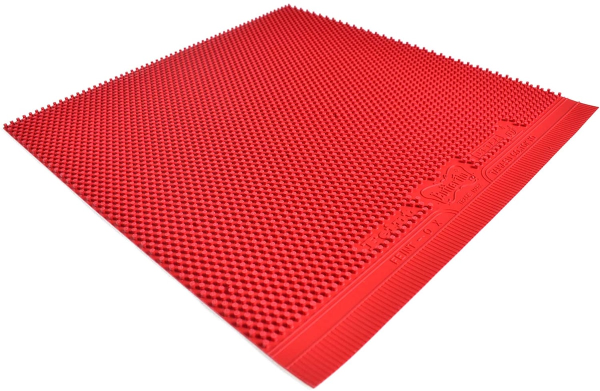 Butterfly Feint OX Table Tennis Rubber: Diagonal Profile